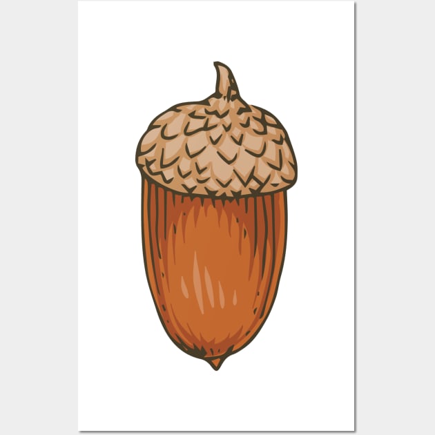 Acorns Wall Art by deepfuze